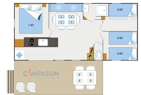 Camping Les Hautes Prairies Lourmarin Luaran gambar